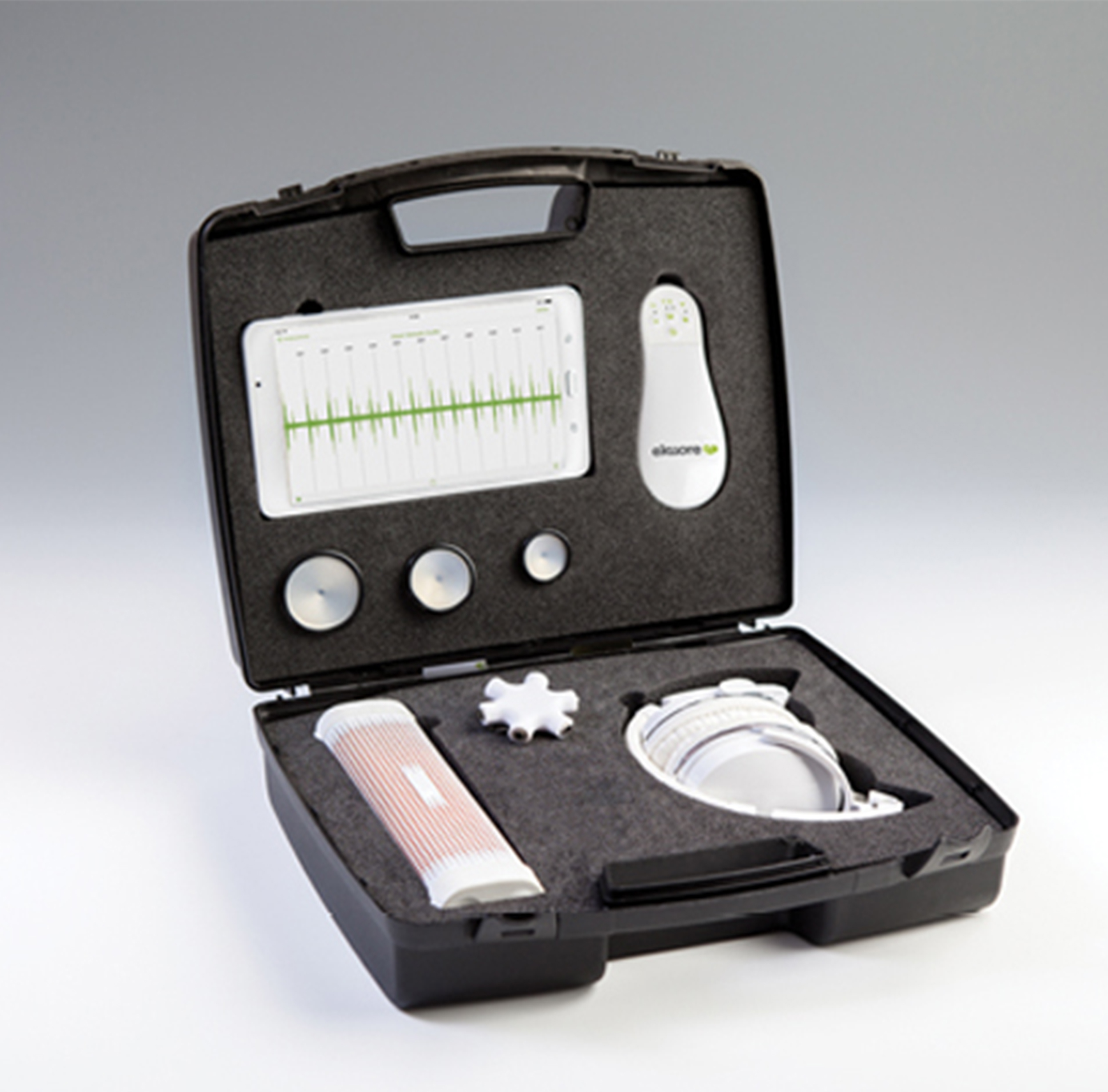 FONENDOSCOPIO electrónico digital capaz de conectarse a dispositivos móviles mediante WIFI